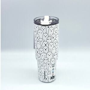 Hydrapeak Voyager Stacked Ghost Face Stainless Steel 32 Oz Halloween Tumbler NEW